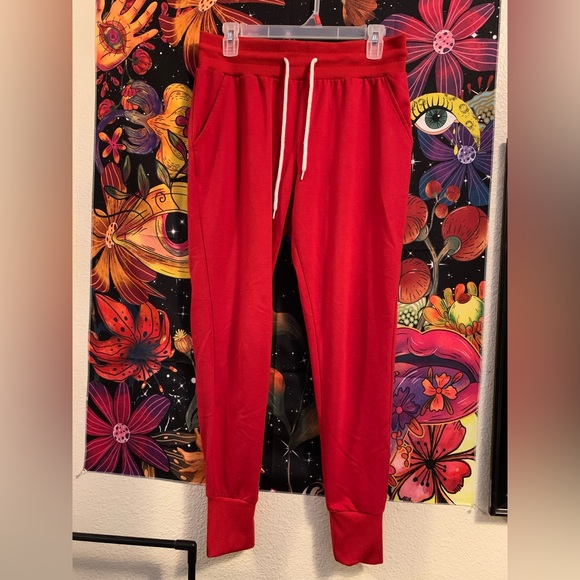 Red Sweatpants - Picture 1 of 3